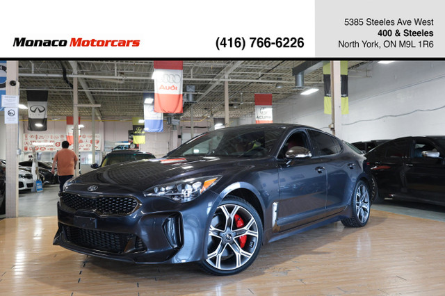 2019 Kia Stinger GT AWD - LOW KM|LEATHER|SUNROOF|NAVI|360CAM|HEA in Cars & Trucks in City of Toronto