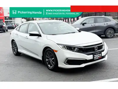 Certified. EX|Sunroof|CarPlay|Heated Seats 2021 Honda Civic EX EX|Sunroof|CarPlay|Heated Seats Plati...