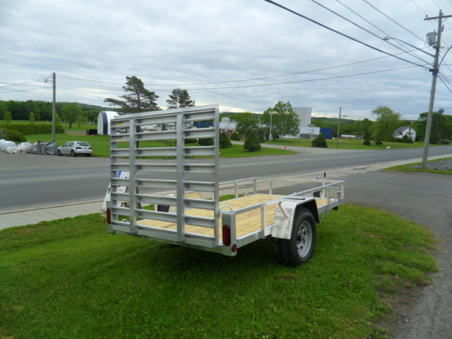 2022 QSA 62X10' ALUMINUM UTILITY TRAILERS SINGLE AXLE  in Cargo & Utility Trailers in Fredericton - Image 3