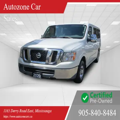 This One Owner 2020 Nissan NV3500 is a reliable and spacious van perfect,With a powerful 6 Cylinder...