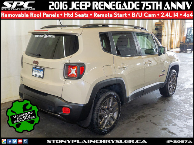 2016 Jeep Renegade 4WD 4dr 75th Anniversary for sale in Cars & Trucks in St. Albert - Image 3