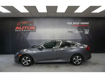 HONDA CIVIC LX 2020 BERLINE ÉDITION LX 4 CYLINDRES 2.0 LITRES ** BAS KILOMÉTRAGE ** 1 SEUL PROPRIÉTA...