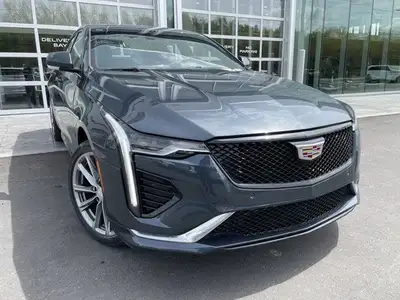 The 2025 Cadillac CT4 Sport in Deep Space Metallic is a stylish and dynamic compact sedan that blend...