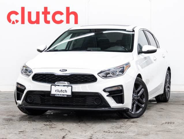 2021 Kia Forte EX+ w/ Apple CarPlay & Android Auto, Rearview Cam in Cars & Trucks in Bedford