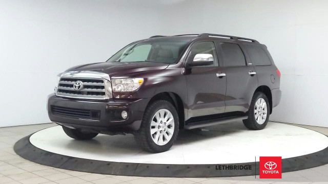 2014 Toyota Sequoia Platinum 5.7L V8 in Cars & Trucks in Lethbridge