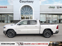 This Ram 1500 has a trusty Twin Turbo Premium Unleaded I-6 3.0 L/183 engine powering this Automatic... (image 1)