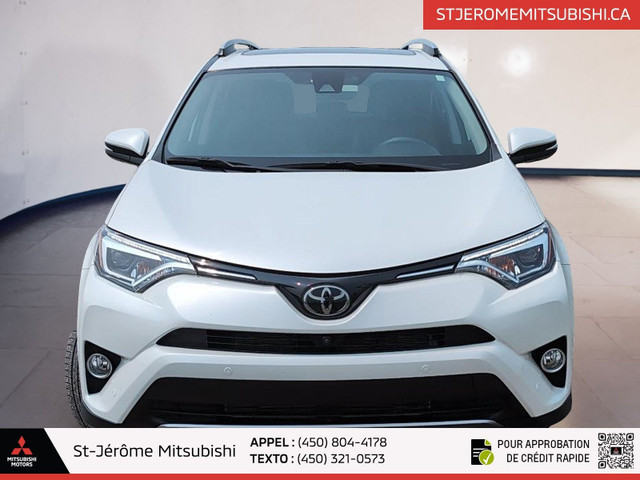 2018 Toyota RAV4 AWD LIMITED  MAGS  CAMERA DE RECUL  TOIT OUVRAN in Cars & Trucks in Laurentides - Image 2