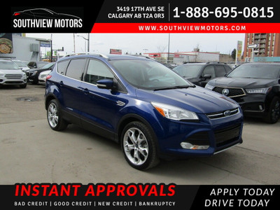 2015 Ford Escape TITANIUM 4WD 2.0L NAV/CAM/PANOROOF/LEATHER/LOW