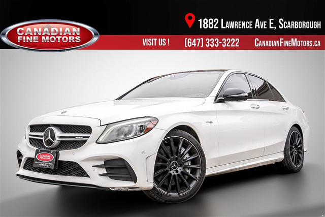 2019 MERCEDES-BENZ C43 AMG | NAVI | CAM | PANO | RED STITCH | NO in Cars & Trucks in City of Toronto