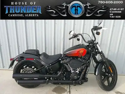 The Street Bob® motorcycle gives you the two-fists-in-the-wind riding experience stripped down to th...