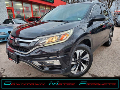  2016 Honda CR-V AWD Touring *Nav / Sunroof / Leather / Rear CAM