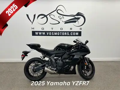 -No Payments for 1 Year The 2025 Yamaha YZF-R7ASB is a modern, high-performance sportbike designed f...