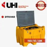 DTK440 Fuel Tank 116GL 12V Pump Automatic / Digital Gauge Nozzle