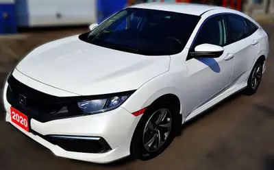 This 2020 Honda Civic Sedan LX is a sleek and reliable choice for your everyday drive. With its styl...