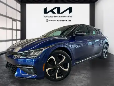 KIA EV6 Long Range w-GT-Line Pkg 2 AWD 2022, TAUX CERTIFIER A PARTIR DE 4.99%, 1 PROPRÉTAIRE, AUTONO...