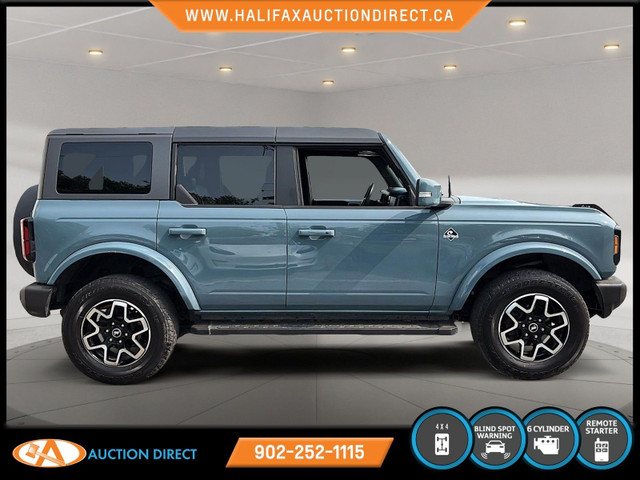 2022 Ford Bronco Outer Banks HARD TOP! LEATHER! NAVIGATION! in Cars & Trucks in Bedford - Image 4