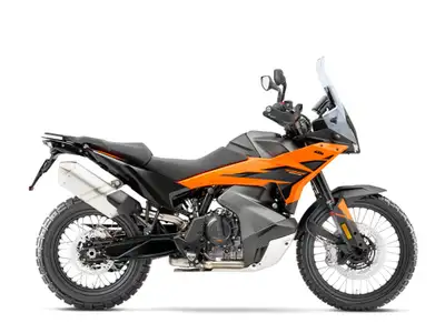KTM 790 ADVENTURE 2025 Moteur bicylindre en ligne de 799cc Pneus 21''/18'' 6 vitesses Roues à rayons...