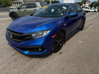 2020 Honda Civic Sport Aegean Blue Metallic FWD CVT 2.0L I4 DOHC 16V i-VTEC Recent Arrival! At Cumbe... (image 3)