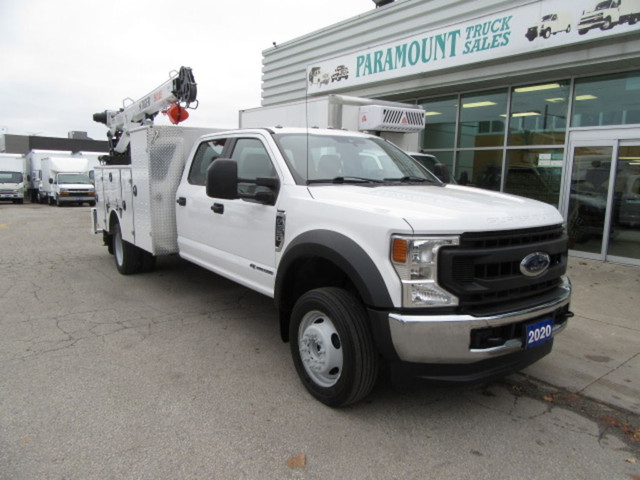2020 Ford F-550 DIESEL 4X4 CREW NEW SERVICE/BODY & CRANE in Cars & Trucks in Oakville / Halton Region - Image 2