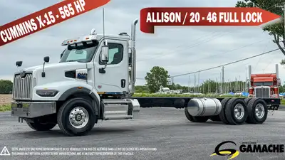 Heavy truck - # STOCK: C-800698 2025 WESTERN STAR 49X CAMION DE VILLE 2025 WESTERN STAR 49X DAY CAB...