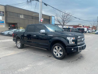  2017 Ford F-150 Platinum CrewCab 5.5ft Box V8 4X4 Fully Loaded