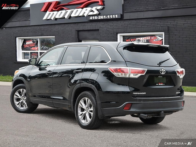 2016 Toyota Highlander AWD 4dr LE | LEATHER | 8 PASSENGER | CERT in Cars & Trucks in City of Toronto - Image 4