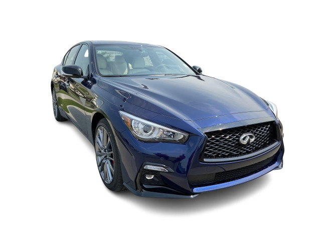2021 Infiniti Q50 Red Sport I-Line ProACTIVE *FRESH ARRIVAL* INF in Cars & Trucks in Calgary