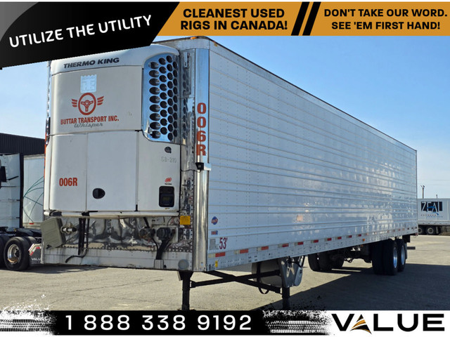 2008 Utility 53' Reefer TANDEM AXLE THERMOKING REEFER in Heavy Trucks in Mississauga / Peel Region