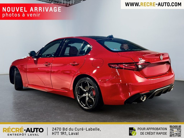 2021 Alfa Romeo Giulia Ti Sport AWD NAV TOIT PANO CUIR ROUGE PAS in Cars & Trucks in Laval / North Shore - Image 4