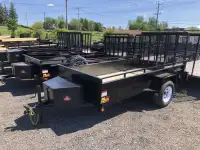 5'x10' Homeowner Package Utility Trailer - Loaded!