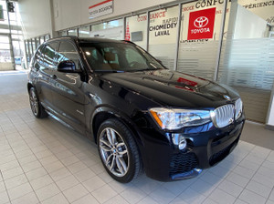 2017 BMW X3 XDrive35i M Package + TOIT PANO + GPS + CUIR