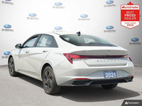 Odometer is 21952 kilometers below market average! Grey 2021 Hyundai Elantra Preferred FWD CVT I4 AP... (image 2)