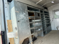 2015 Ford Transit Cargo Van High Roof with 3.7L V6 engine, 148", shelves inside, auto ac, back up ca... (image 7)