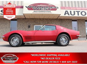 1971 Chevrolet Corvette Stingray T-TOP, FACTORY LS5 454 BIG BLOC