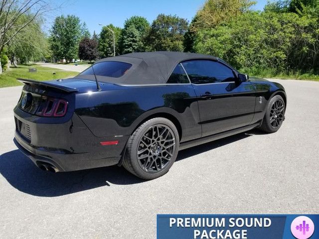 2014 Ford Mustang Shelby GT500 - 5.8L Muscle!!! Crazy Drop Top!! dans Autos et camions  à Région des lacs Kawartha - Image 4
