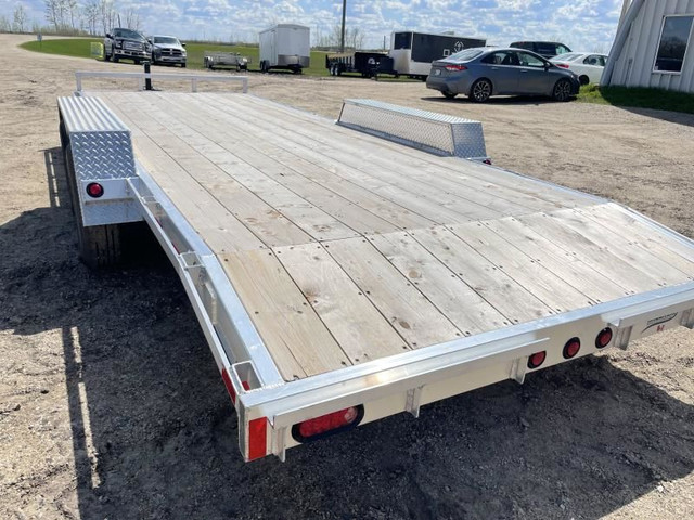 2023 Millroad 80" x 20' Flatbed 10K Base in Cargo & Utility Trailers in Portage la Prairie - Image 3