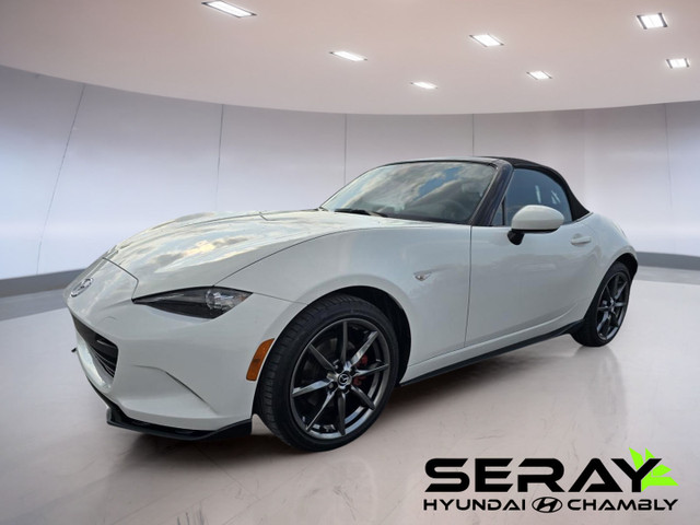 MAZDA MX-5 2016 GT CONVERTIBLE AUTO CUIR SIEGES CHAUFFANTS CAMER in Cars & Trucks in Longueuil / South Shore