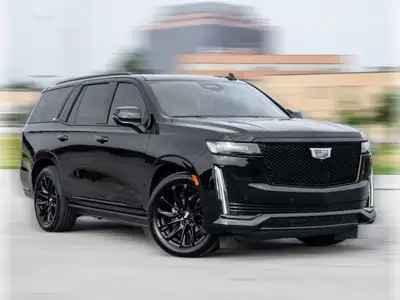 2023 Cadillac Escalade Sport Platinum PKG , ONYX PKG , Black Exterior on Black Interior comes with N...