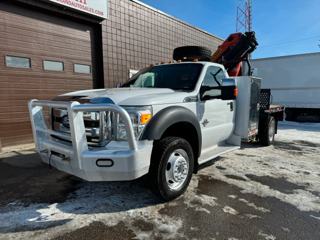 2012 Ford Super duty F-550 XLT Boom Truck in Cars & Trucks in Calgary - Image 2