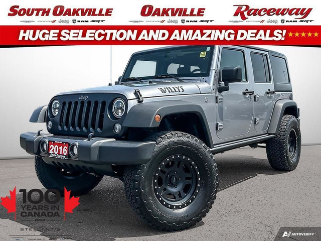 2016 Jeep Wrangler NIGHT SKY | 1 OWNER | CLEAN CARFAX | LOW KMS  in Cars & Trucks in Oakville / Halton Region