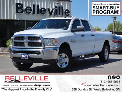 Recent Arrival! Odometer is 33920 kilometers below market average! Bright White Clearcoat 2017 Ram 2...