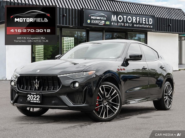 2022 Maserati Levante Trofeo 3.8L V8 580HP *One Owner, 3D Carbon in Cars & Trucks in City of Toronto