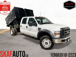 2008 Ford F 450 DUMP BOX! DIESEL! 4X4! DUALLY!CREW CAB! ONE OWNER!