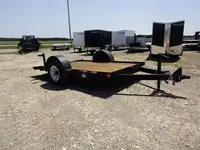 2024 Canada Trailers Single Axle Gravity Tilt Trailers 5,200 lbs