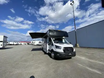 EAST to WEST Alita Class C gas motorhome highlights: Twin Beds Convert to King Cabover Bunk Single S...