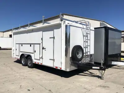 Miska Tradesman Pro Grade Enclosed Trailers - Designed & Warrantied for Commercial Use 8.5'x16' Trad...