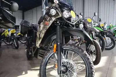 2025 Kawasaki KLR650 Adventure ESCAPE. EXPLORE. ENVY. The KLR650 motorcycle is built to empower your...