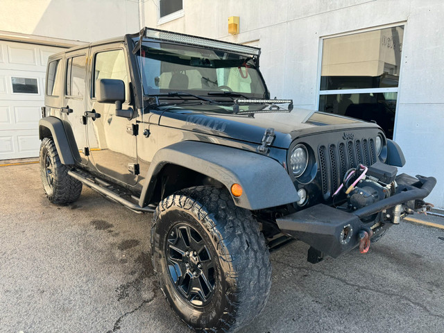 2016 Jeep Wrangler Unlimited Willys Wheeler V6 4X4 FULL AC MAGS in Cars & Trucks in Laval / North Shore - Image 2