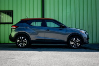 This 2019 Nissan Kicks is for sale today. This low mileage SUV has just 58,301 kms. It's grey in col... (image 1)
