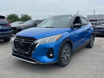 Come see this certified 2021 Nissan Kicks SVTwo Tone | Heated Seats + Steering | Remote Start | Carp...